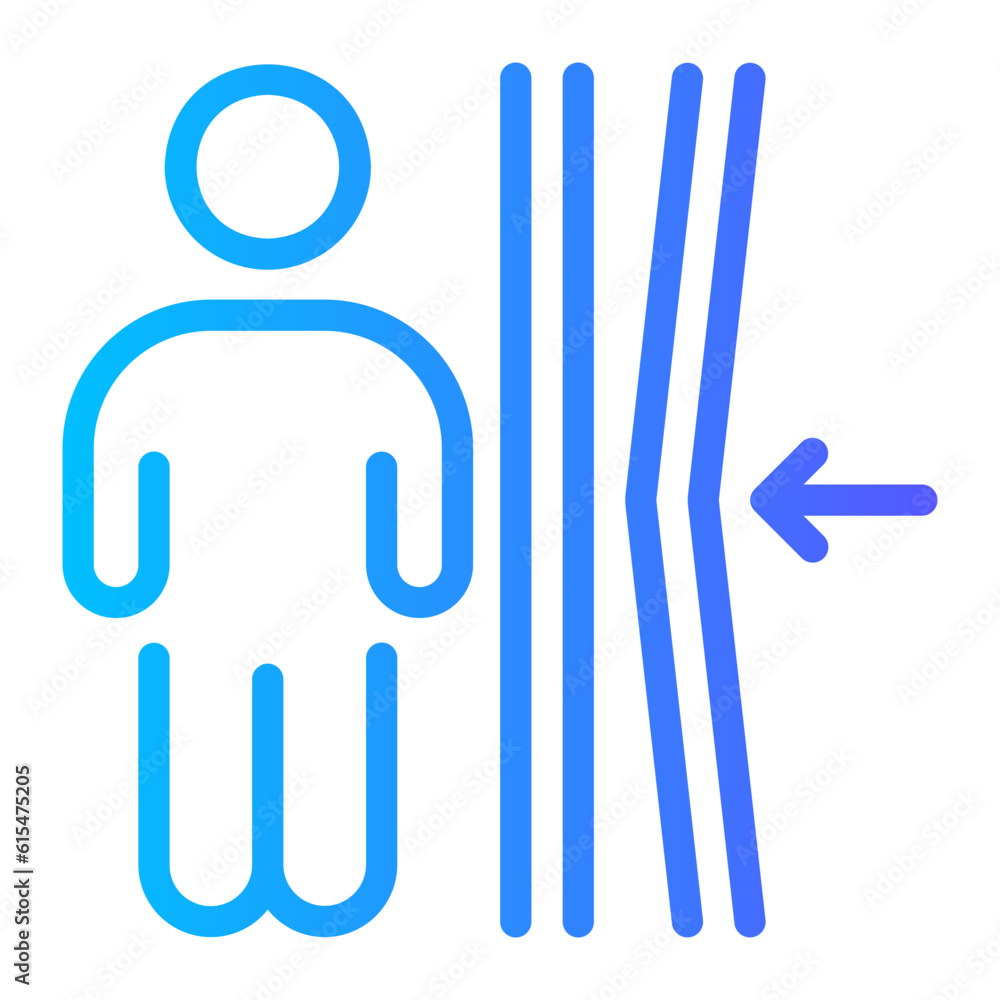 resilience gradient icon resilience gradient icon