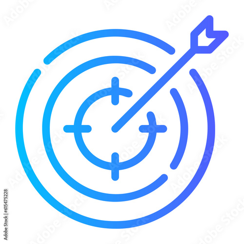 target gradient icon