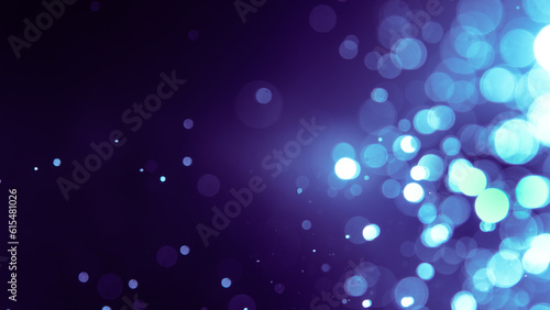 Bild auf Leinwand Abstract Purple bokeh defocus glitter blur background.