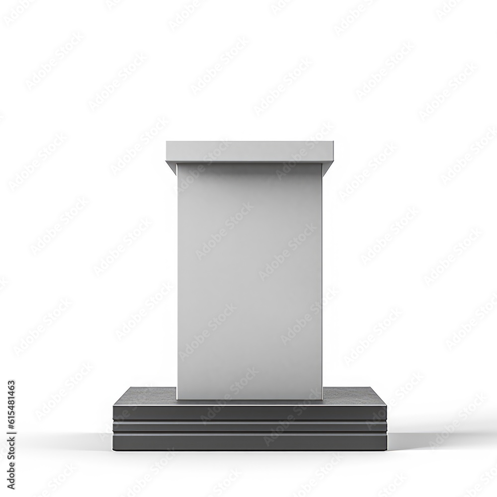 podium: Classical Column on a Pedestal generative AI podium: Classical Column on a Pedestal generative AI