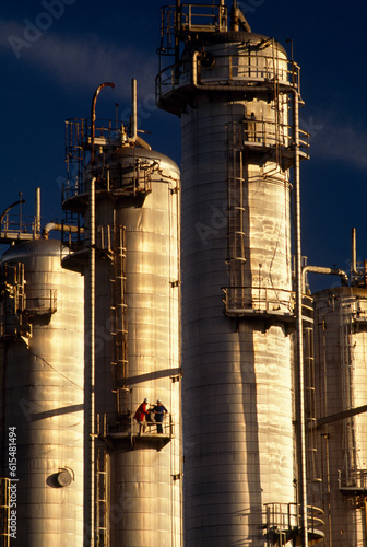 Oil refinery; Baton Rouge, Louisiana, United States of America photo