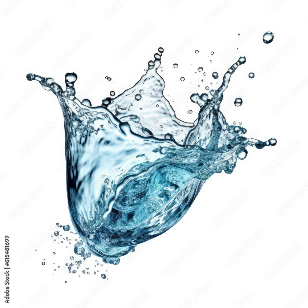 Dynamic Water Splash in Mid-air generative AI Dynamic Water Splash in Mid-air generative AI