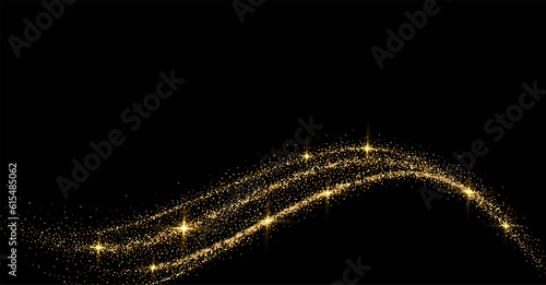 Luxury sparkling particles background