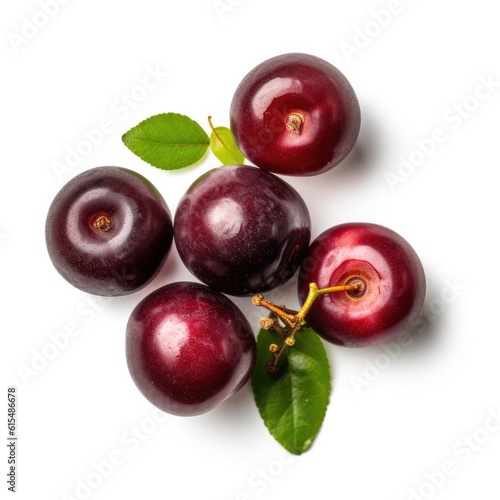 Kokum isolated on white background. Generative AI