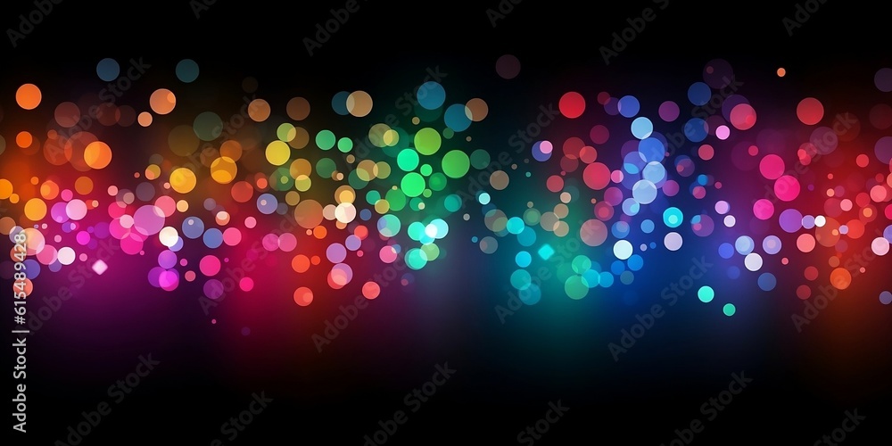 abstract colorful lights