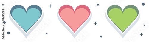 Free Download background with hearts - GFXLoad