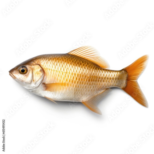 Fish isolated on a white background © Ecleposs