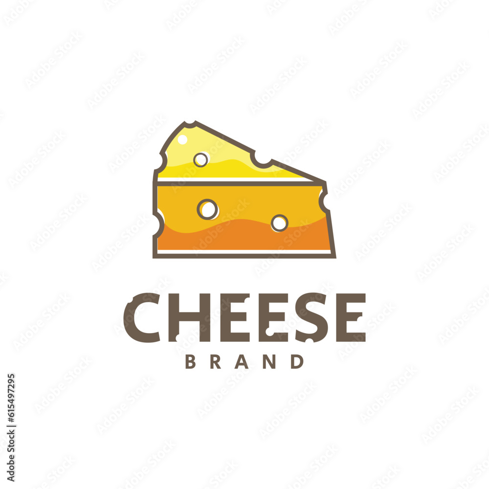 Cheese Logo Template with Vector Concept Cheese Logo Template with Vector Concept