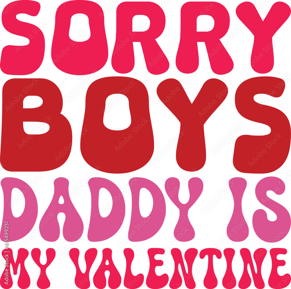 Valentine retro svg bundle