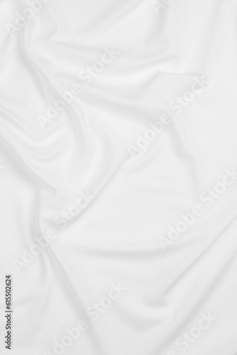 white cotton fabric draped, bed linen