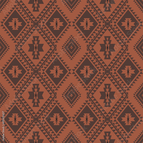 Geometric ethnic pattern. Navajo, Western, American, African,Aztec motif,flora striped . Design for Fashion,wallpaper, clothing, wrapping,Batik,fabric,tile, home dector and prints. Vector illustration