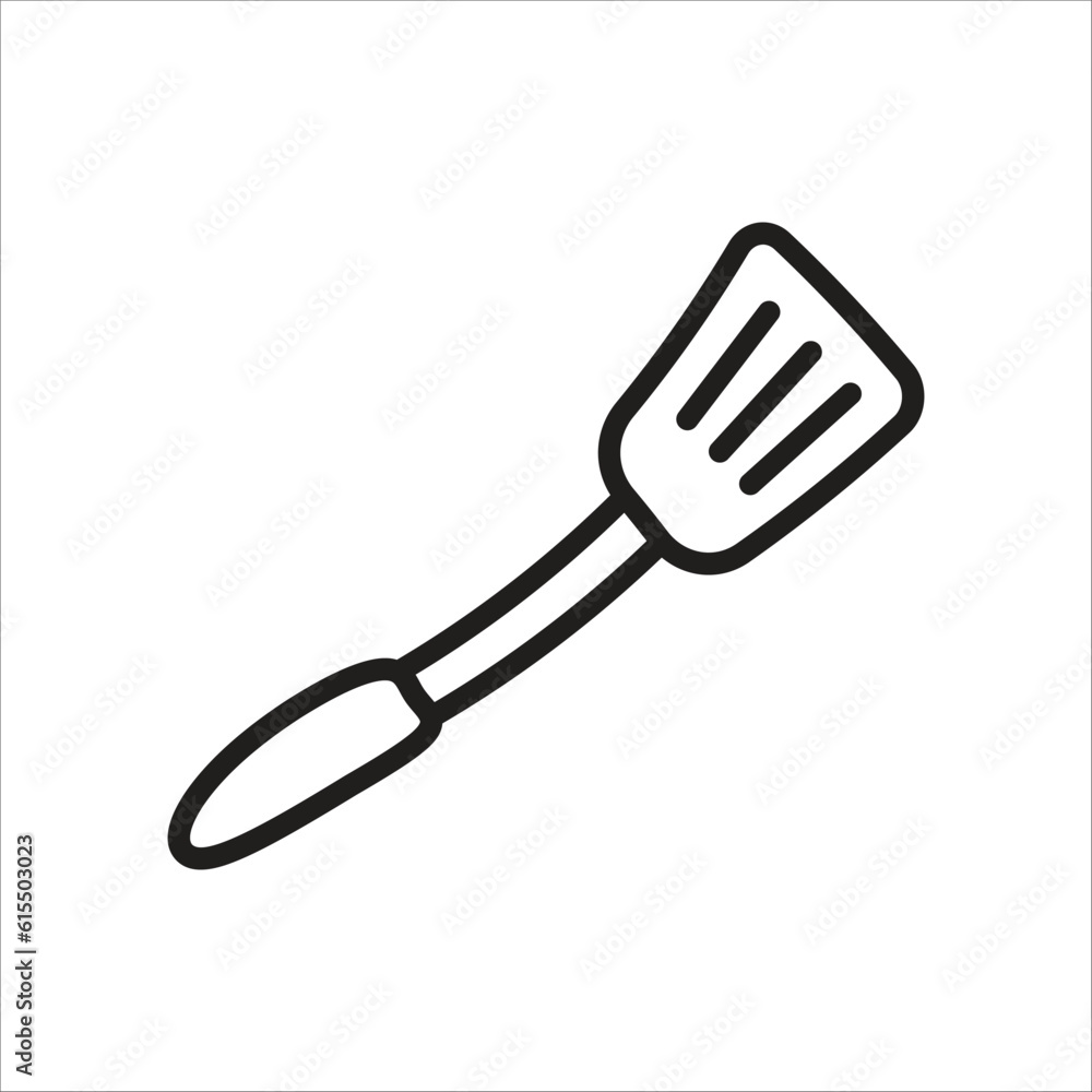 spatula icon simple design art eps 10 spatula icon simple design art eps 10