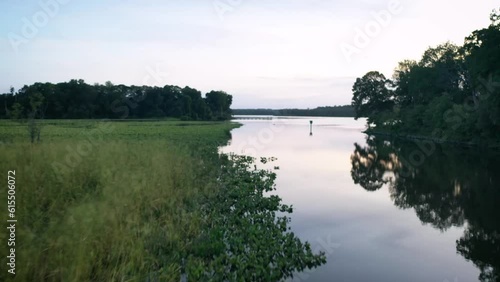 choptank river marsh land photo