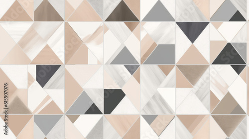 Seamless pattern background inspired by Scandinavian design with warm whites and pale pastels  geometric shapes sleek lines  minimalistic elements