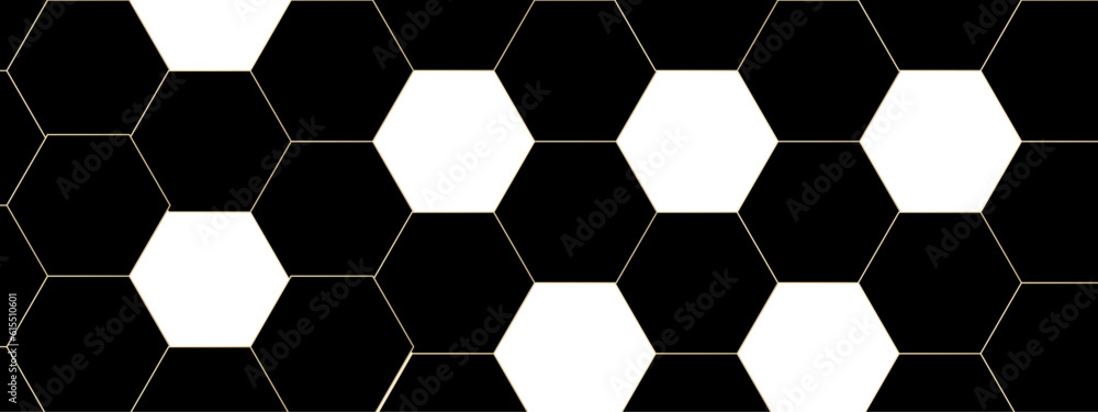 Abstract luxury black and golden liens seamless hexagon pattern background. Abstract hexagonal concept technology background. Vector Illustration. Abstract luxury black and golden liens seamless hexagon pattern background. Abstract hexagonal concept technology background. Vector Illustration.