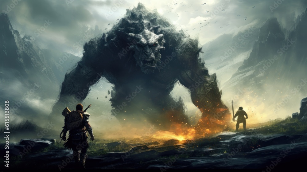 Obraz premium Role Playing Game Artwork