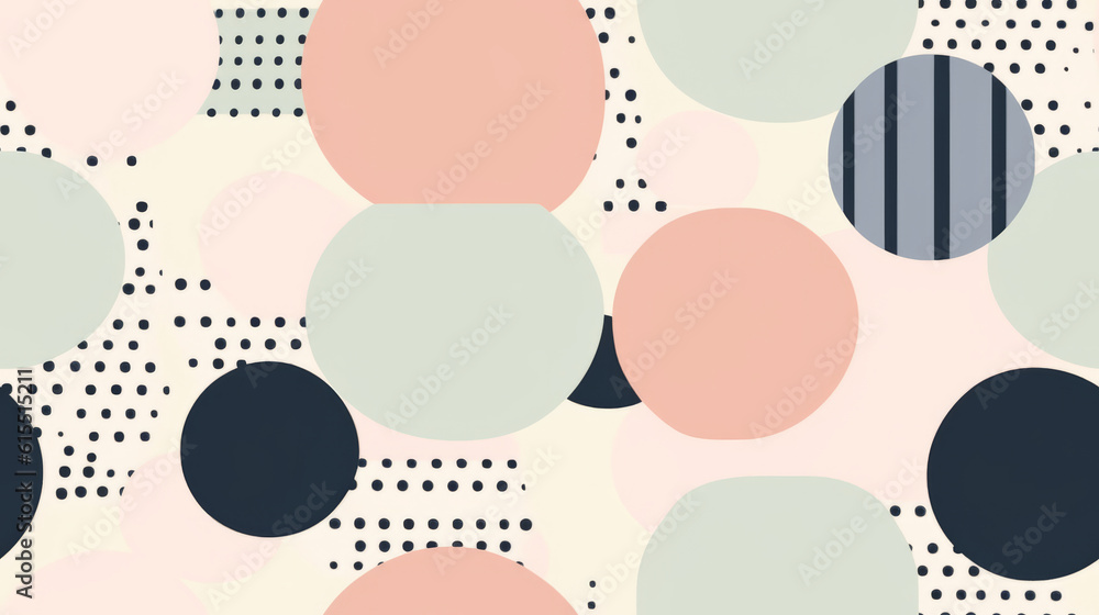 Seamless pattern background with a minimalist aesthetic with lines or dots in a limited pale muted color palette Seamless pattern background with a minimalist aesthetic with lines or dots in a limited pale muted color palette