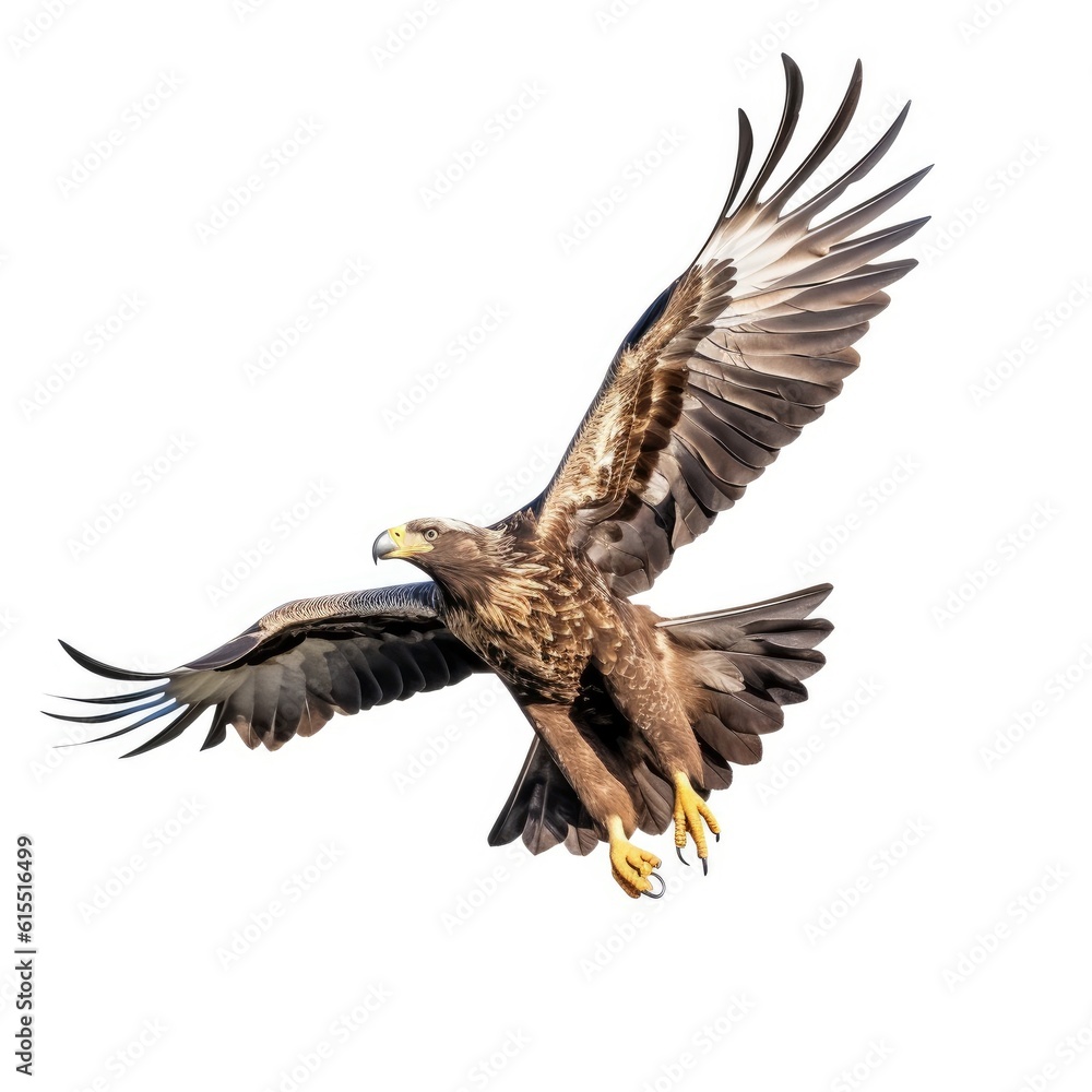 Eagle isolated on a white background