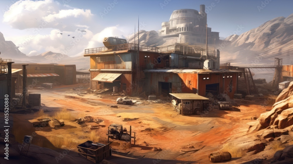 Military Game Environment Art Military Game Environment Art