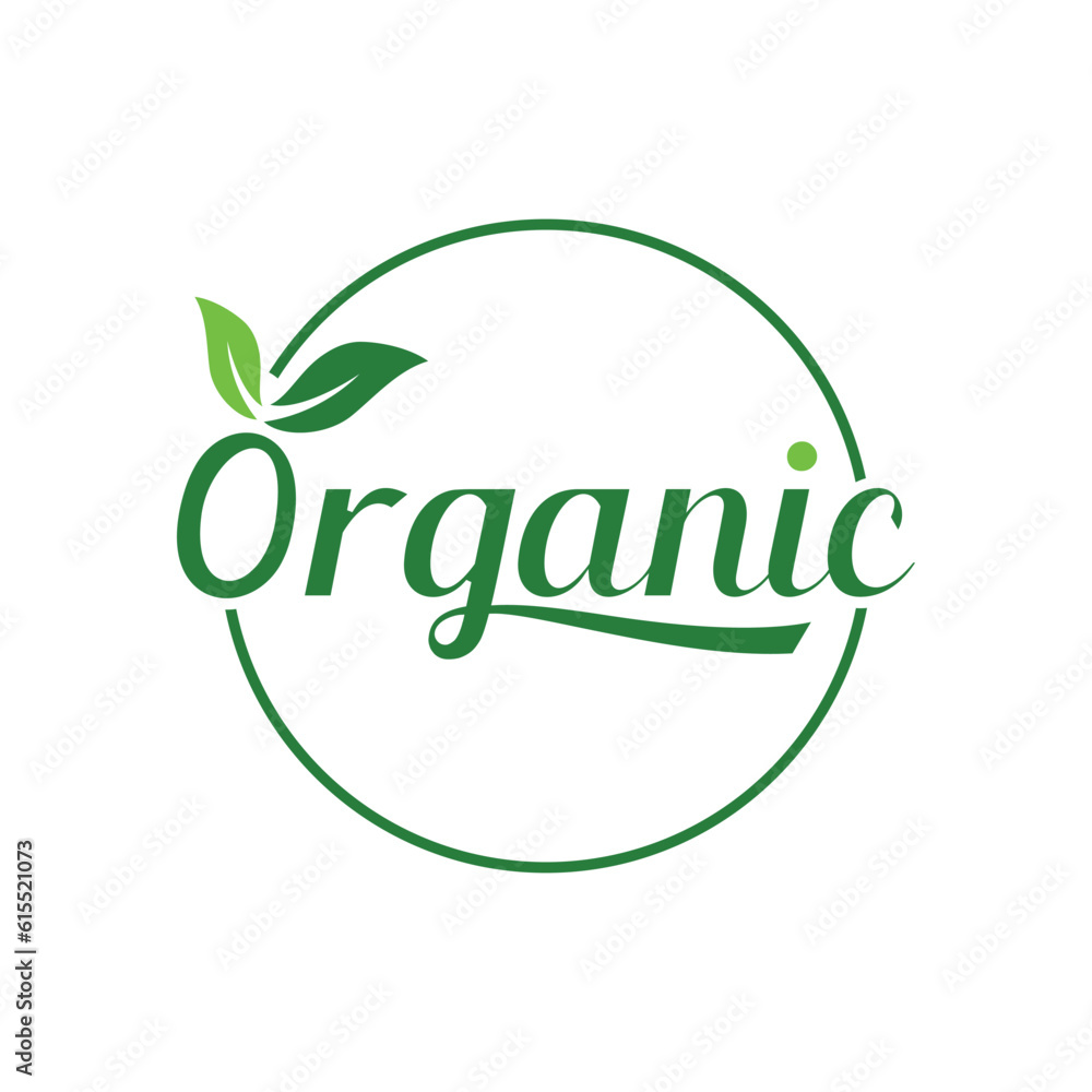 100% natural organic logo design with leaves concept.Logo for natural products, ecology, beauty, biology and agriculture. 100% natural organic logo design with leaves concept.Logo for natural products, ecology, beauty, biology and agriculture.