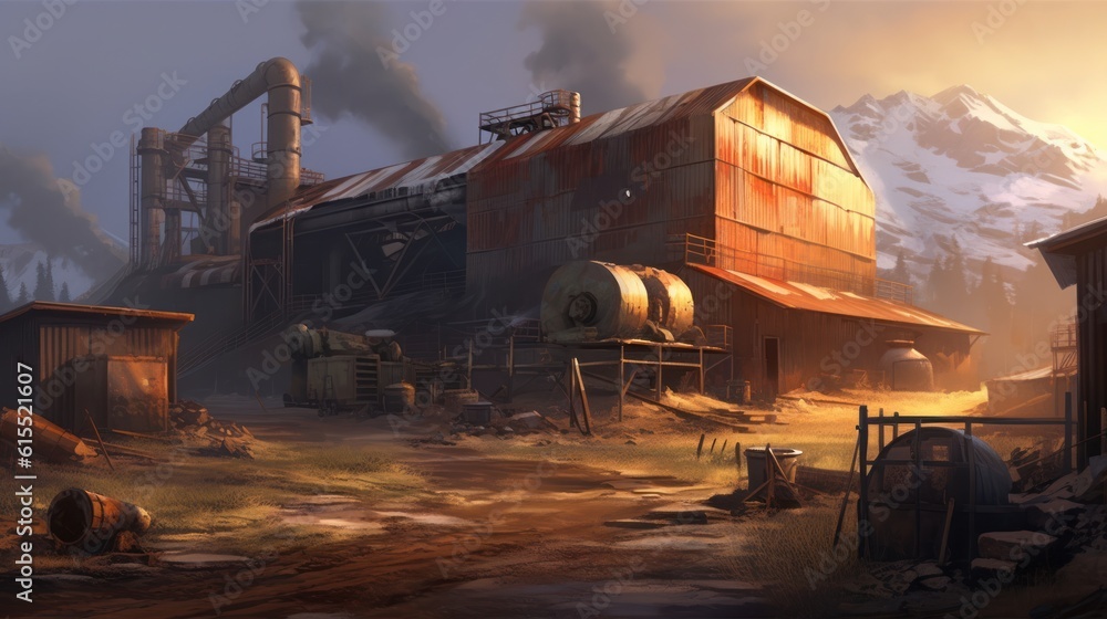 Military Game Environment Art Military Game Environment Art