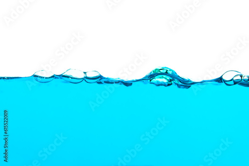blue aqua bubble wave backdrop