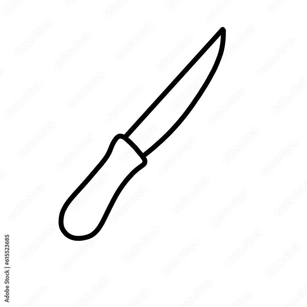 Obraz premium knife isolated