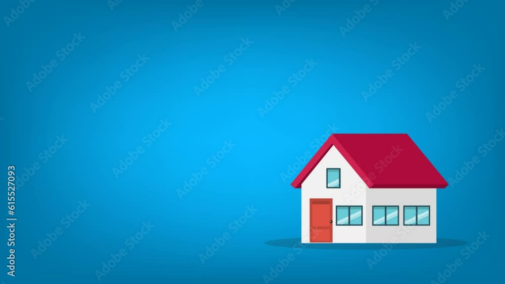 House with an eviction notice sign House with an eviction notice sign