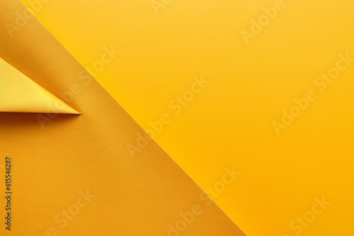 Top View Blank Space Yellow Paper Texture
