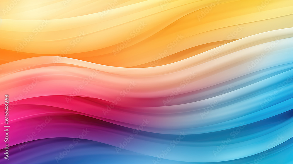 modern beautiful and elegant wallpaper design of waves in different colors, ai generated image modern beautiful and elegant wallpaper design of waves in different colors, ai generated image