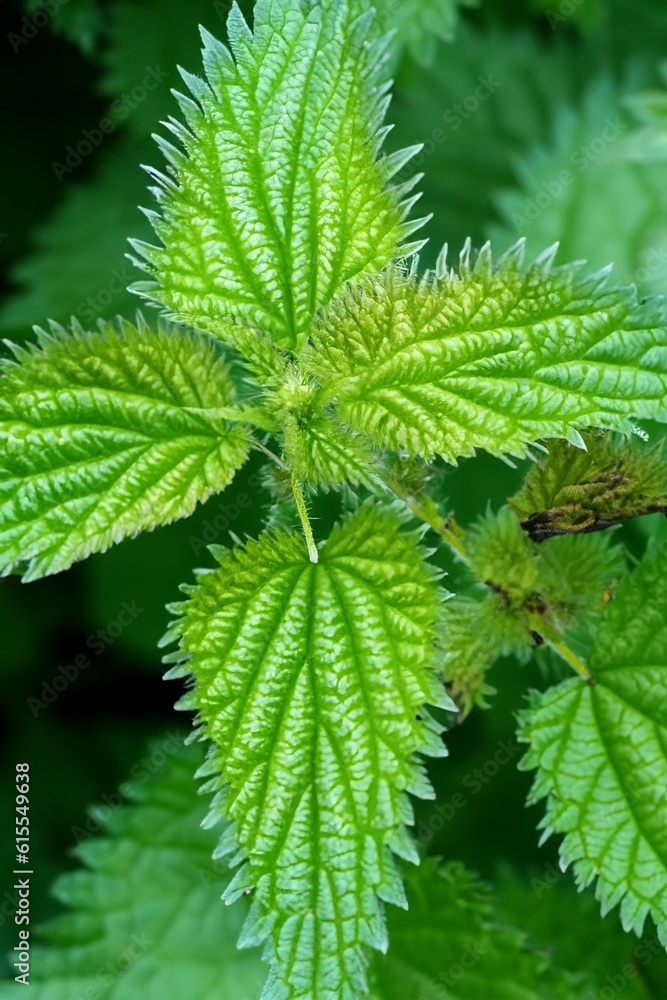 close up of nettle close up of nettle
