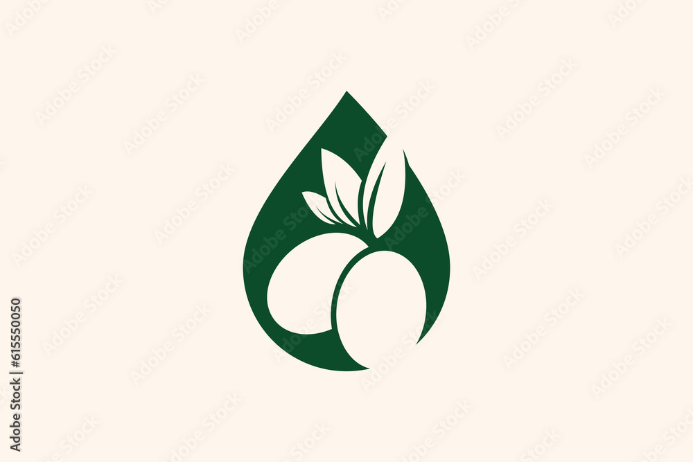 Olive oil logo design vector icon with modern creative idea Olive oil logo design vector icon with modern creative idea
