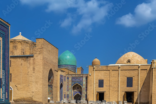 Shahi Zinda Mausoleum complex, Samarkand, Uzbekistan photo