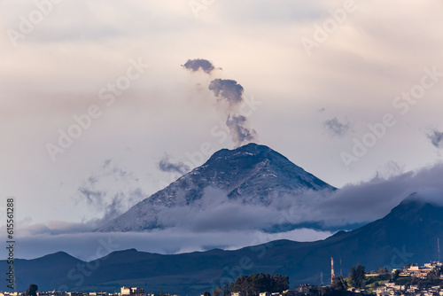 Cotopaxi volcano from Quito