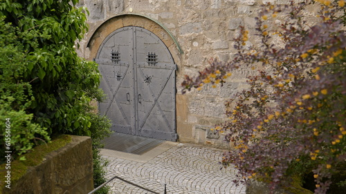 Old castle gate