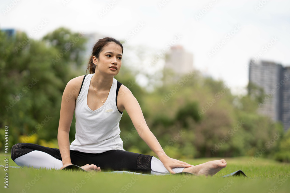 Woman Yoga - relax in nature. beauty woman doing yoga at park. woman practising yoga at park.. Woman Yoga - relax in nature. beauty woman doing yoga at park. woman practising yoga at park..