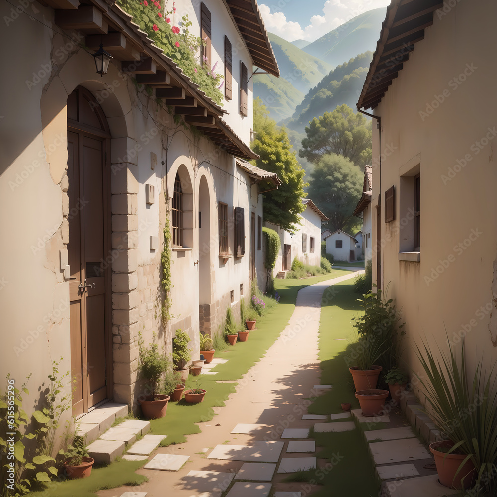 Fototapeta premium Casa de campo 2