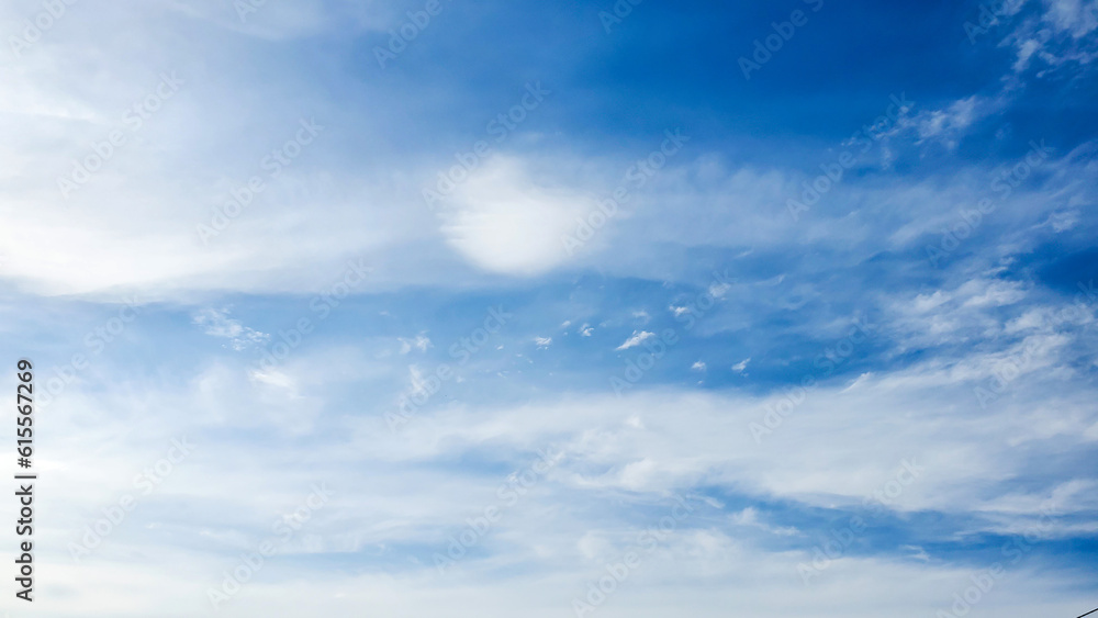 sky blue clouds wallpaper cloudy