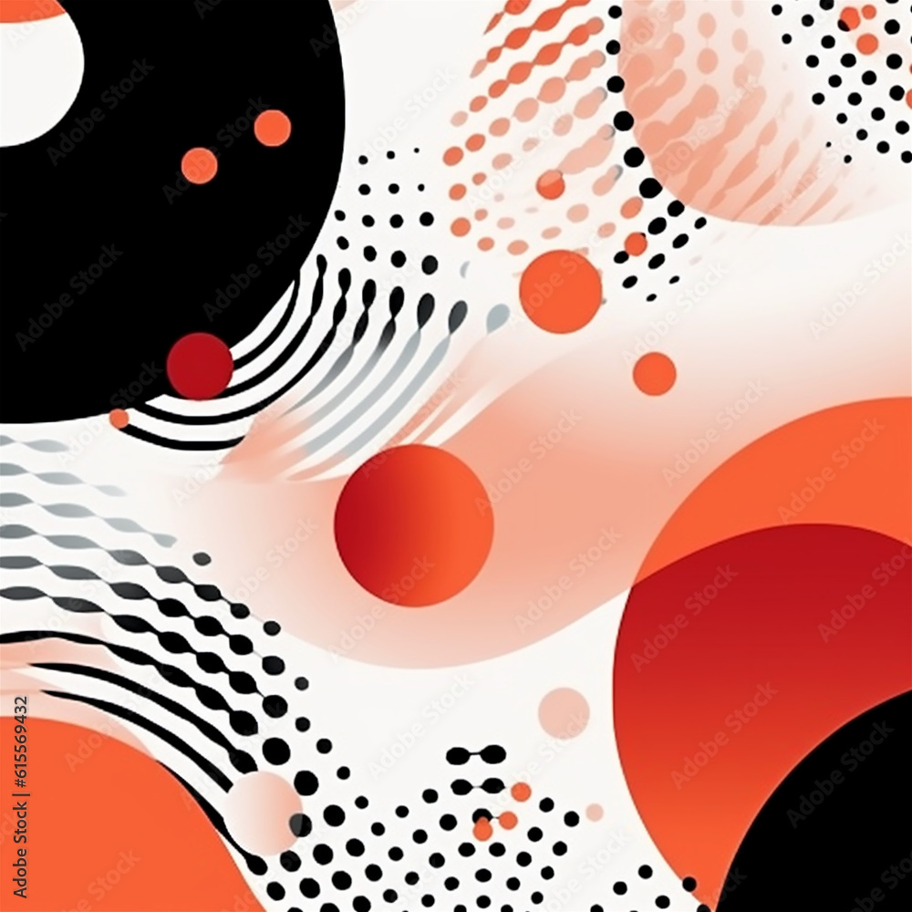 colorful abstract illustration background, ai generated