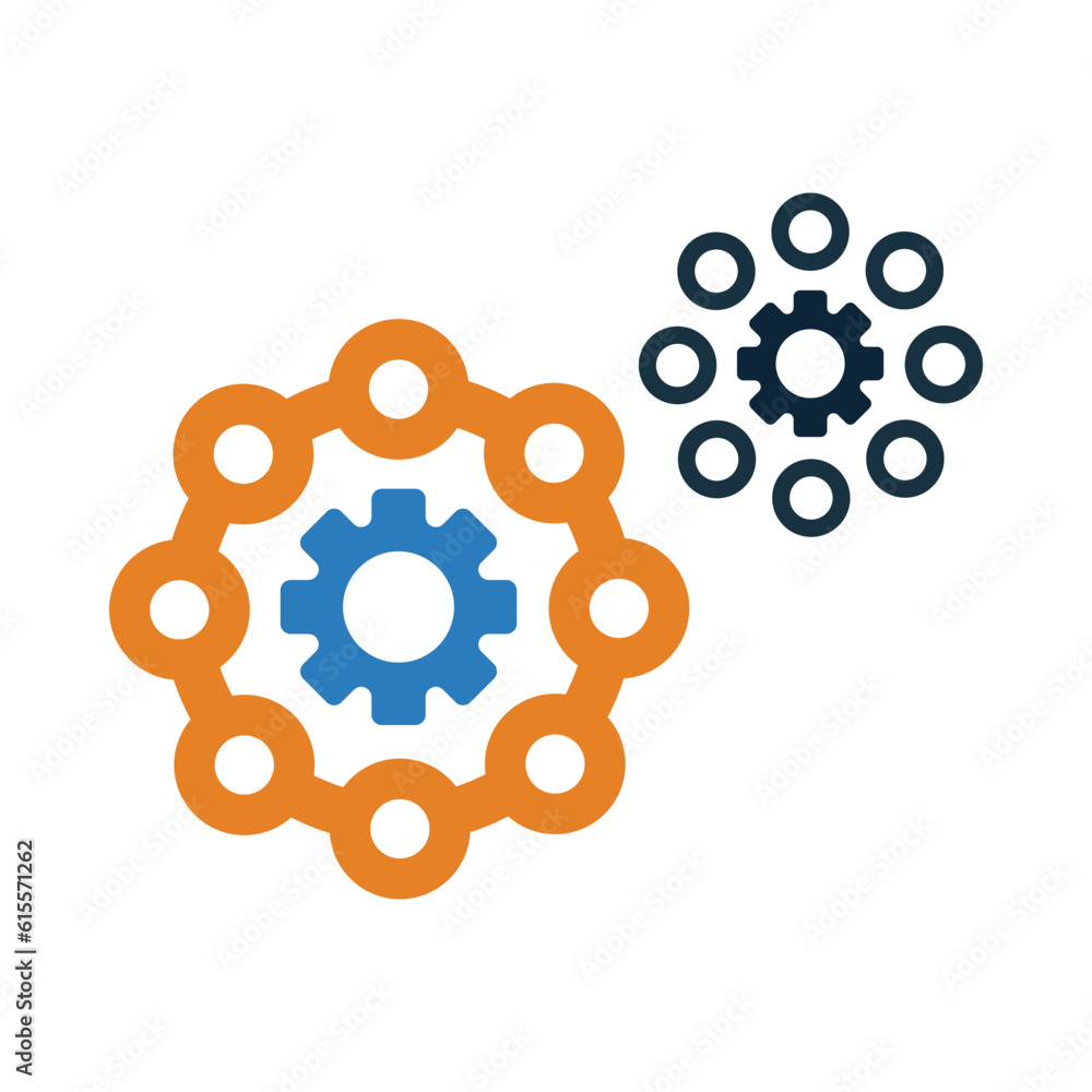 Content Management, gear, setting, Gear Logo Template vector icon Content Management, gear, setting, Gear Logo Template vector icon