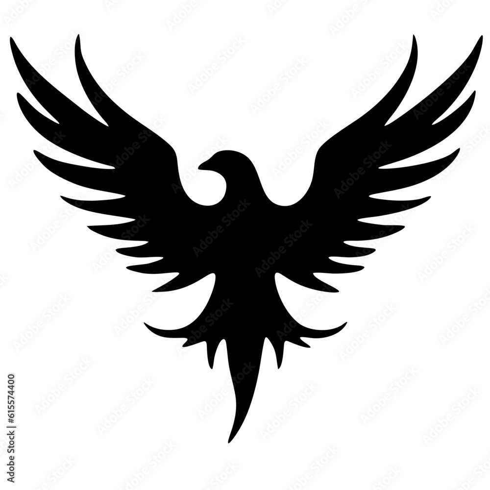 Fototapeta premium eagle with wings