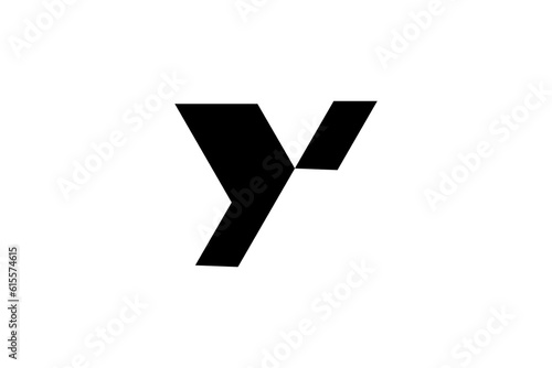 Initial Letter Y Logo Design Vector 