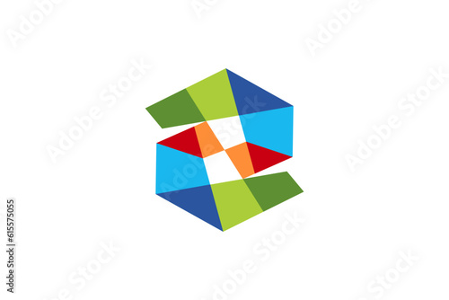 Free Download Letter Z Overlapping Logo Design Vector  - GFXLoad