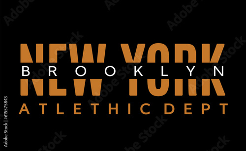 Vintage typography college varsity New York City state slogan print for graphic tee t shirt or sweatshirt
