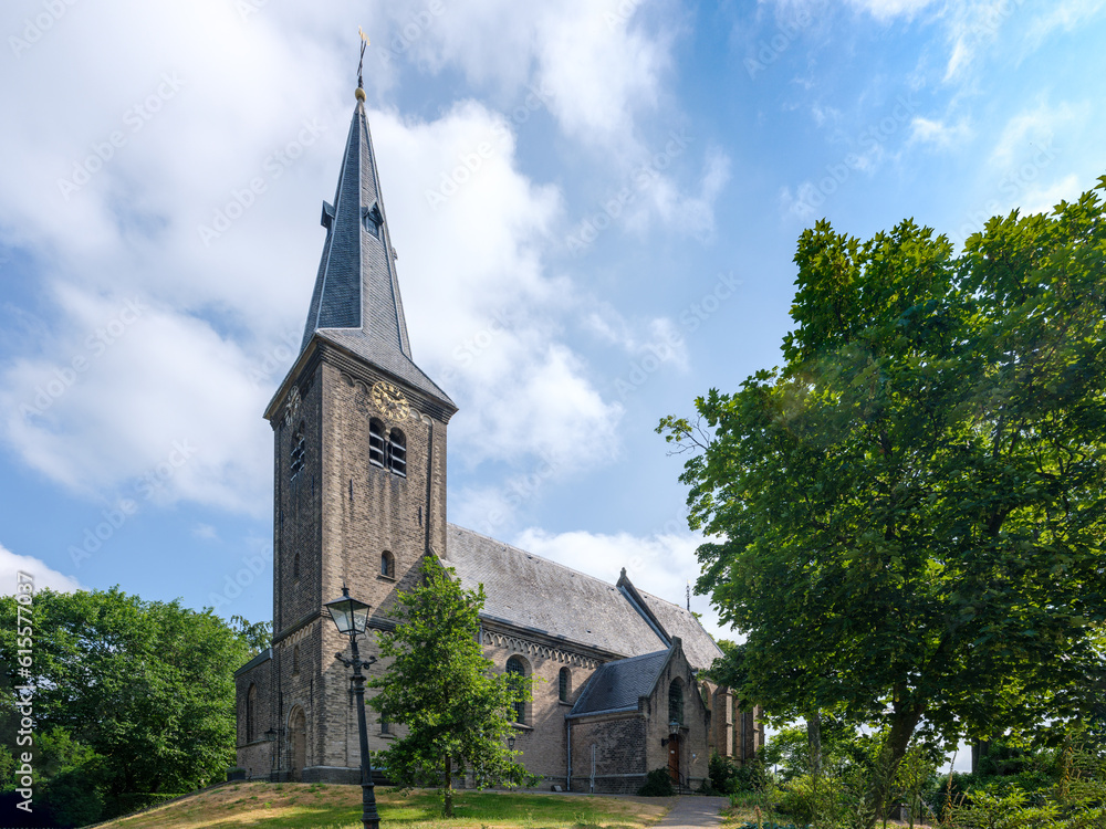 Willibrordkerk in Nederhorst Den Berg, Noord-Holland province, The Netherlands