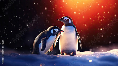 The penguin family