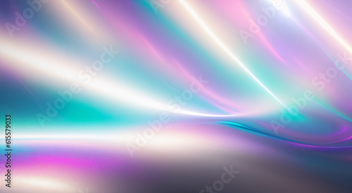 Modern background with holographic gradients, designer lighting, soft pastels with milky glassmorphism effect, tech touch, AI Generated
