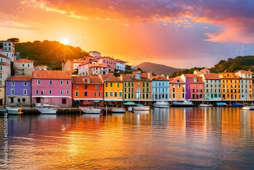 houses on the river