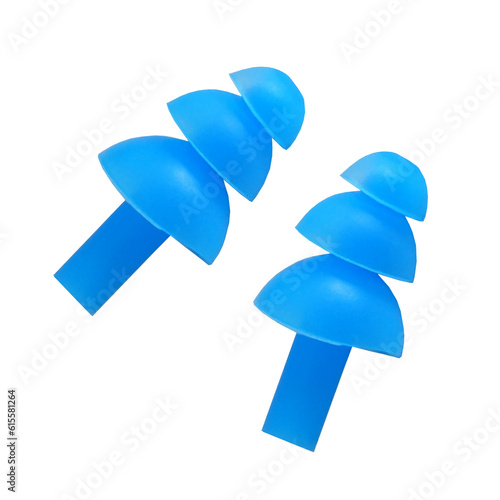 Bild auf Leinwand Ear plugs isolated on transparent background