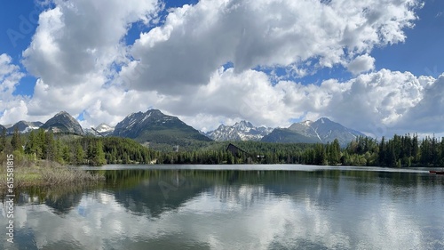 Štrbské pleso in High Tatras, Slovakia